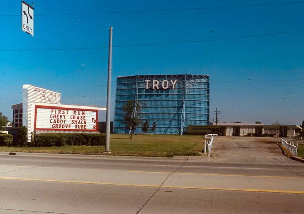 Troy Drive-In Theatre - Old Photo
